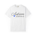 Autism Different Not Less T-Shirt – Awareness Tee with Blue Heart