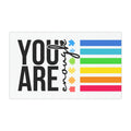 You Are Enough Rainbow Puzzle Car Magnet